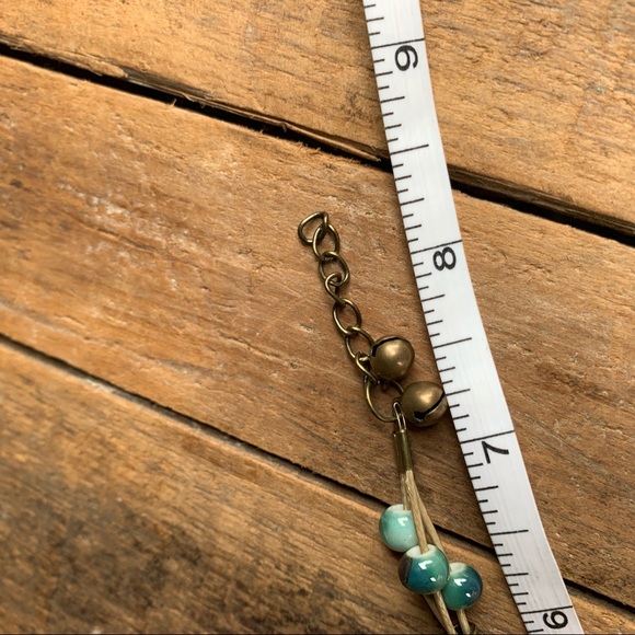 ✨VINTAGE BOHO CERAMIC STRING BRACELET/ANKLET - Picture 6 of 8
